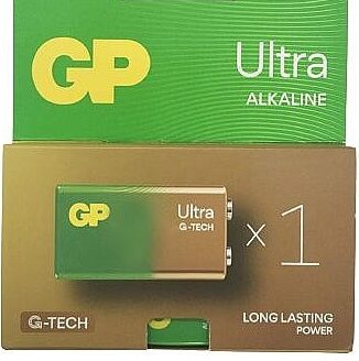 סוללה Ultra Alkaline 9V GP